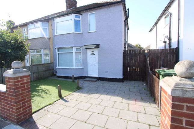 Thumbnail Semi-detached house to rent in Lawton Avenue, Bootle