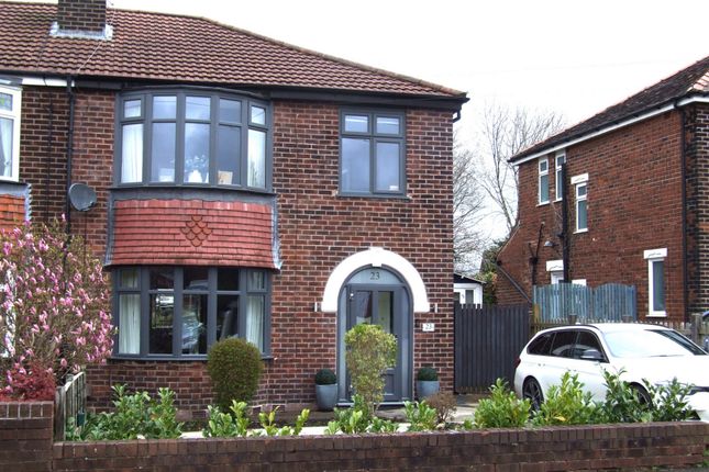 Thumbnail Semi-detached house to rent in Isherwood Drive, Marple
