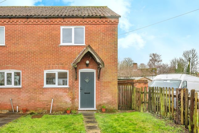 Thumbnail Semi-detached house for sale in The Street, Lyng, Norwich