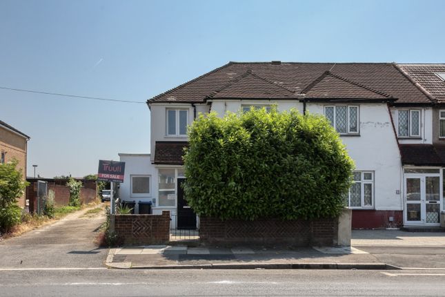 Thumbnail End terrace house for sale in Manor Road, Mitcham