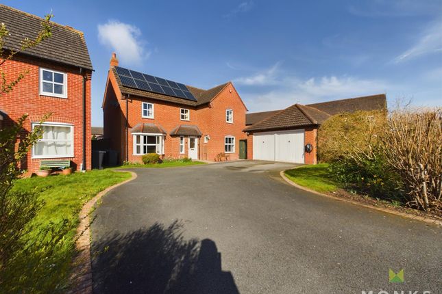 Thumbnail Detached house for sale in Guttery Close, Wem, Shropshire