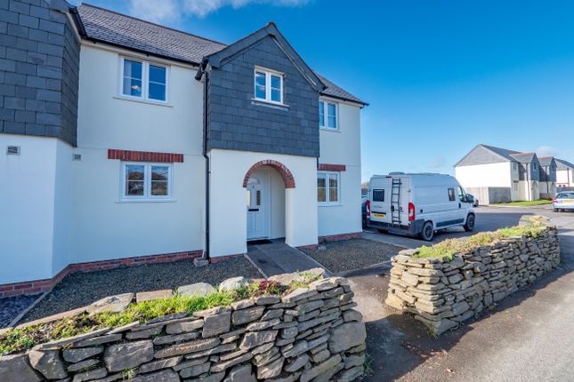 Semi-detached house for sale in Tor View, Valley Truckle, Camelford