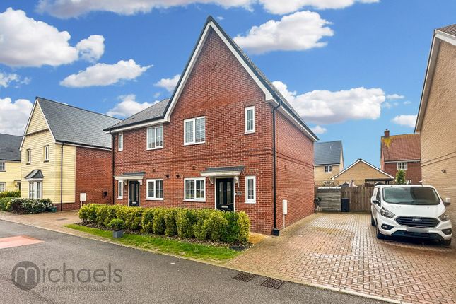 Semi-detached house for sale in Memorial Way, Colchester