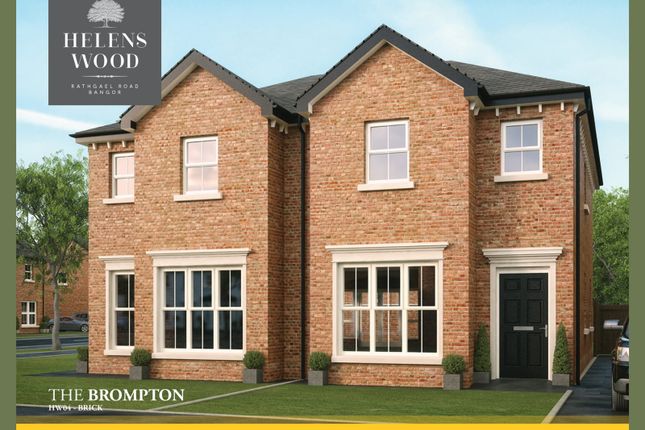 Thumbnail Semi-detached house for sale in Rathgael Road, Bangor