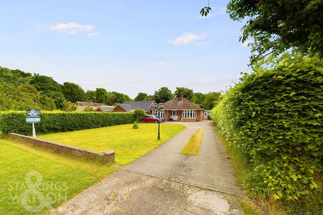 Thumbnail Detached bungalow for sale in Yarmouth Road, Gunton, Lowestoft