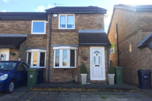 Thumbnail End terrace house for sale in Tyne View Place, Teams, Gateshead