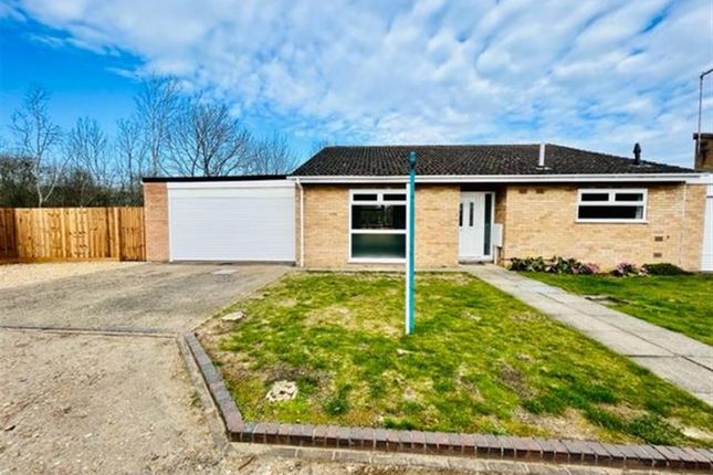 Thumbnail Detached bungalow for sale in Peacock Way, South Bretton, Peterborough