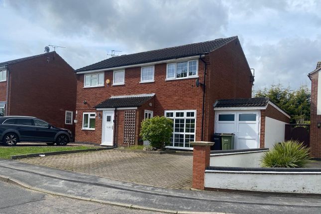 Semi-detached house for sale in Ludlow Close, Oadby, Leicester