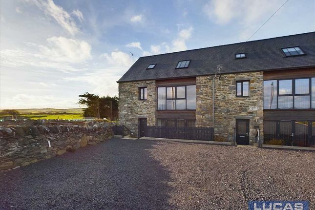 Thumbnail Town house for sale in Golygfa'r Moelrhoniaid, Llanfechell, Tregele