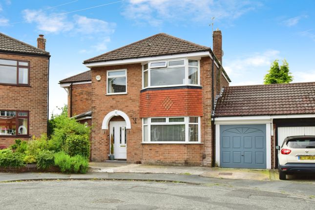 Link-detached house for sale in Rowley Drive, Hazel Grove, Stockport, Greater Manchester