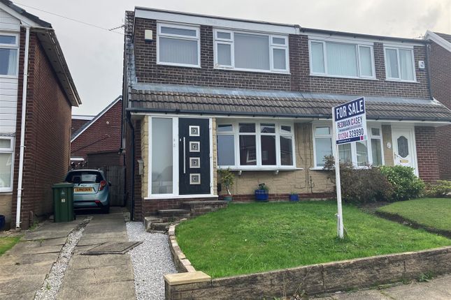 Thumbnail Semi-detached house for sale in Cheviot Close, Horwich, Bolton