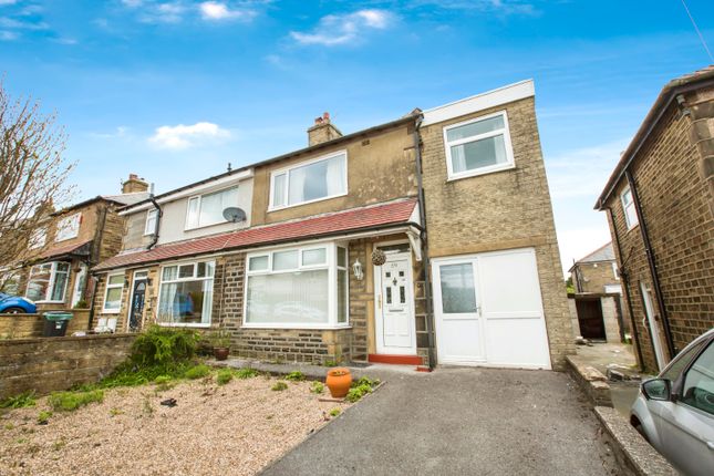 Thumbnail Semi-detached house for sale in Gleanings Avenue, Halifax, West Yorkshire