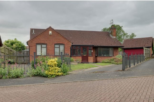 Thumbnail Detached bungalow for sale in Ingle Court, Woolsthorpe By Colsterworth