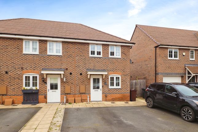 Thumbnail Semi-detached house for sale in Cover Drive, Bottesford, Nottingham