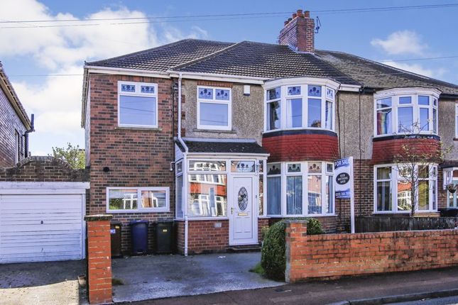 Thumbnail Semi-detached house for sale in Southwood Gardens, Kenton, Newcastle Upon Tyne