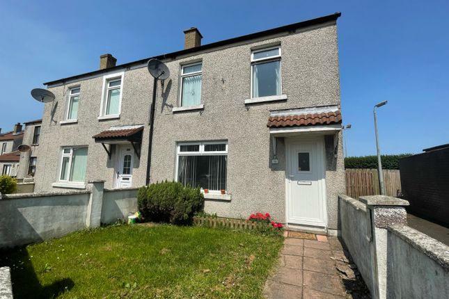 Thumbnail End terrace house for sale in Abbot Crescent, Newtownards