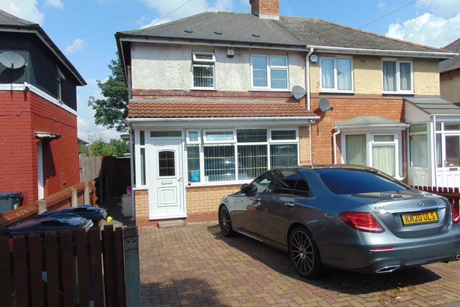 Thumbnail Semi-detached house for sale in Northleigh Road, Birmingham, West Midlands