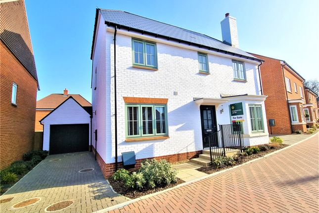 Thumbnail Detached house for sale in Wanborough Way, Ash Green, Guildford, Surrey