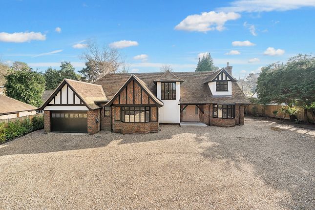 Thumbnail Detached house for sale in Old Woking Road, Pyrford, Woking