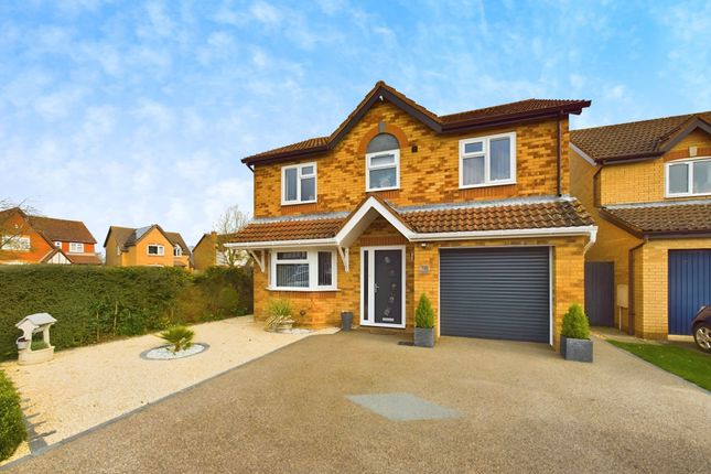 Thumbnail Detached house for sale in Beaumont Close, Hartford, Huntingdon.