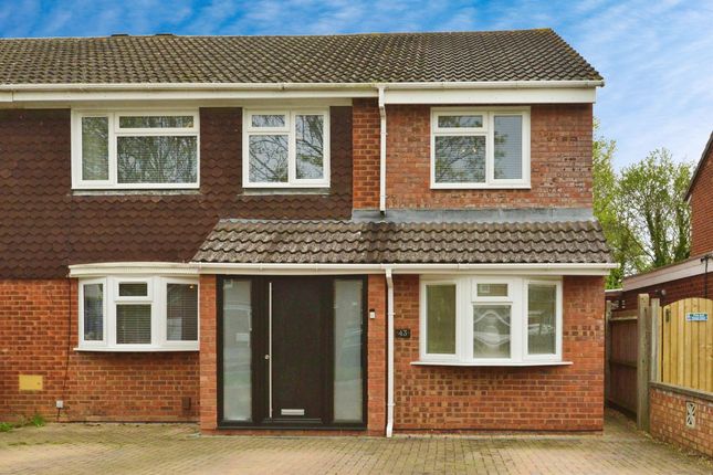Thumbnail Semi-detached house for sale in Crosslands, Stantonbury, Milton Keynes
