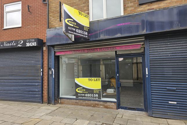 Commercial property to let in Market Street, Heywood