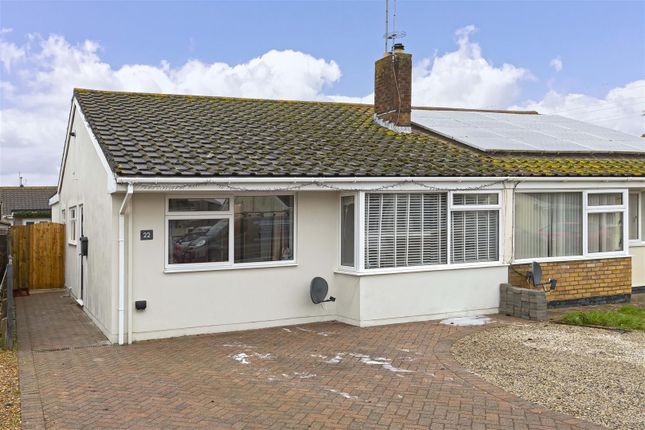 Semi-detached bungalow for sale in Saxon Close, East Preston, Littlehampton