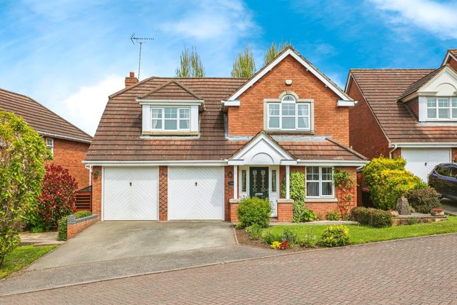 Thumbnail Detached house for sale in Larch Close, Underwood, Nottingham