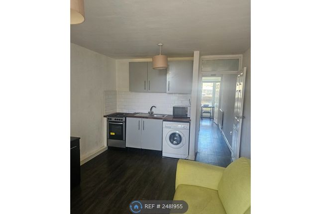 Living Room And Open Plan Kitchenette