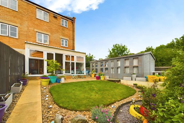 Thumbnail End terrace house for sale in Shipton Grove, Hempsted, Peterborough