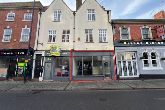 Retail premises to let in Friar Gate, Derby