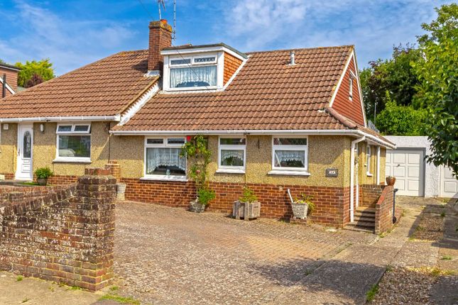 Thumbnail Semi-detached bungalow for sale in Hillrise Avenue, Sompting, Lancing