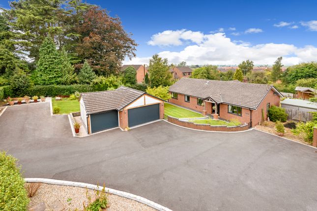 Thumbnail Detached bungalow for sale in Prospect Road, Market Drayton