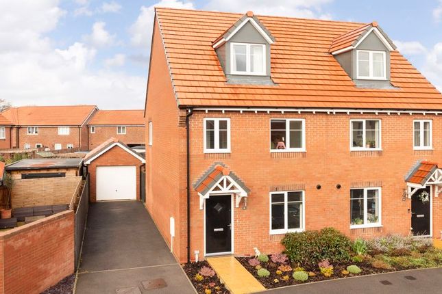 Thumbnail Semi-detached house for sale in Goldcrest Gardens, Didcot