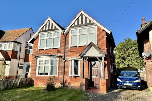 Thumbnail Detached house for sale in Glynde Avenue, West Hampden Park, Eastbourne