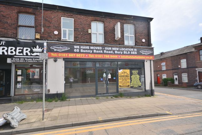 Retail premises to let in 118 Bury New Road, Whitefield, Manchester