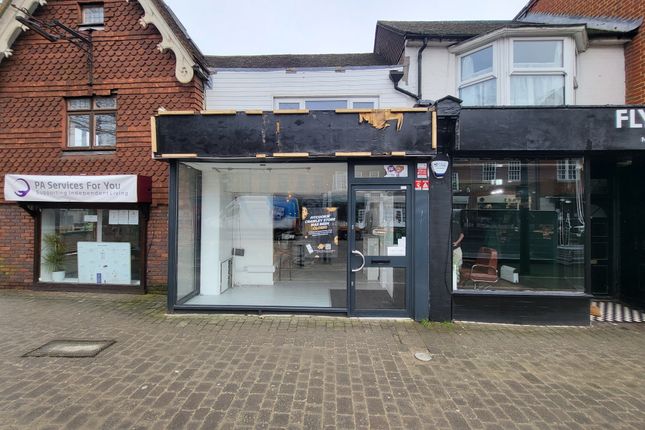 Retail premises to let in High Street, Crawley