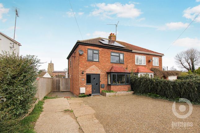 Thumbnail Semi-detached house for sale in St. Peters Road, West Lynn, King's Lynn