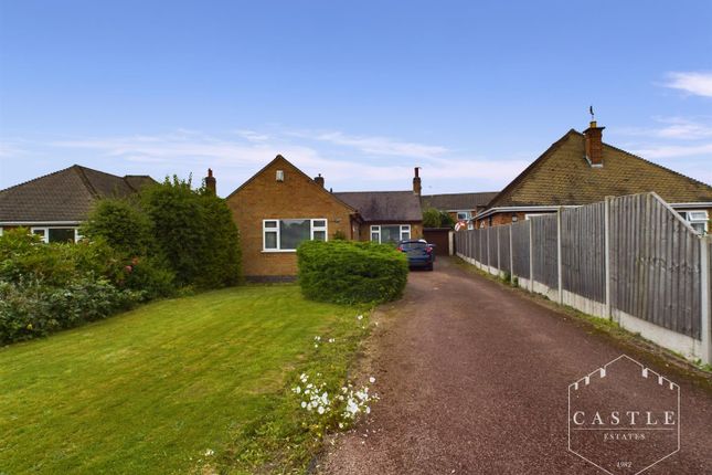 Thumbnail Detached bungalow for sale in Middlefield Lane, Hinckley