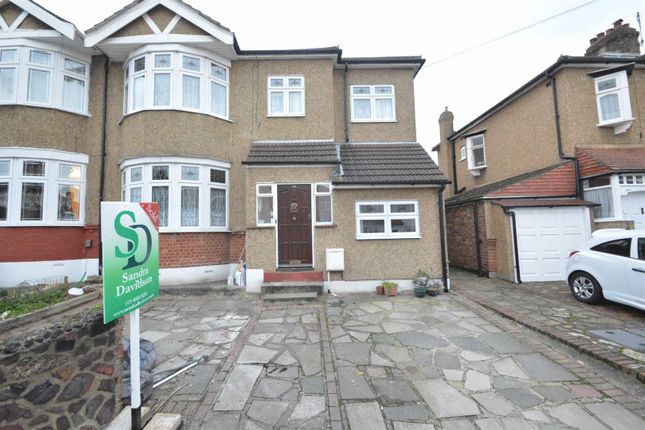Thumbnail End terrace house to rent in Bergholt Avenue, Ilford