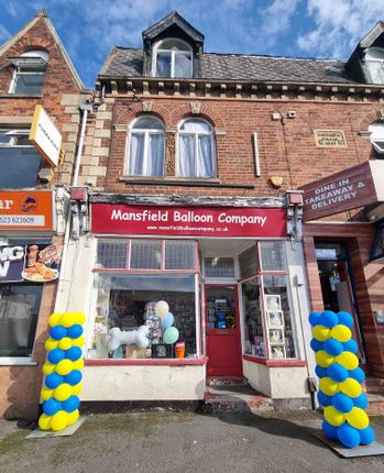 Retail premises to let in Nottingham Road, Mansfield