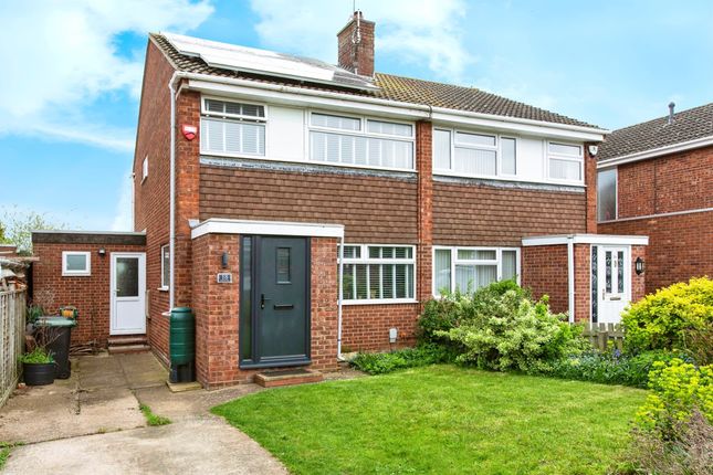 Semi-detached house for sale in Roman Way, Thrapston, Kettering
