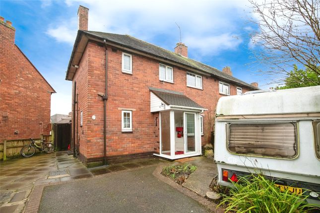 Thumbnail Semi-detached house for sale in Crossgate Road, Dudley, West Midlands