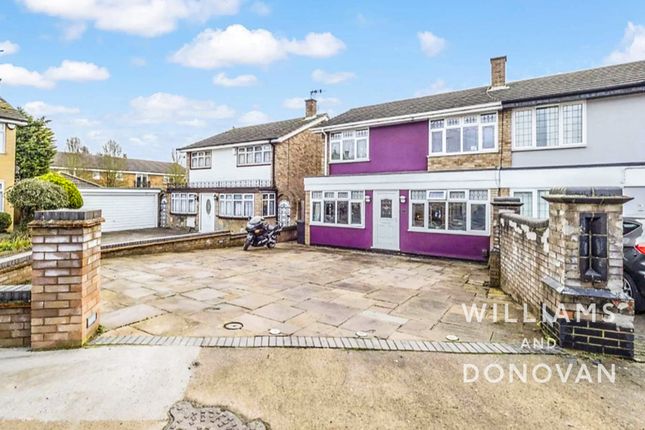 Thumbnail Semi-detached house for sale in Grassmere Road, Hornchurch