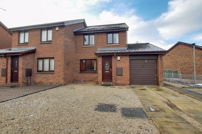Thumbnail Semi-detached house for sale in Hazelton, Motherwell