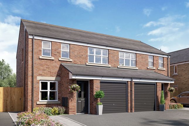 Thumbnail Semi-detached house for sale in "The Rufford" at Wetland Way, Whittlesey, Peterborough