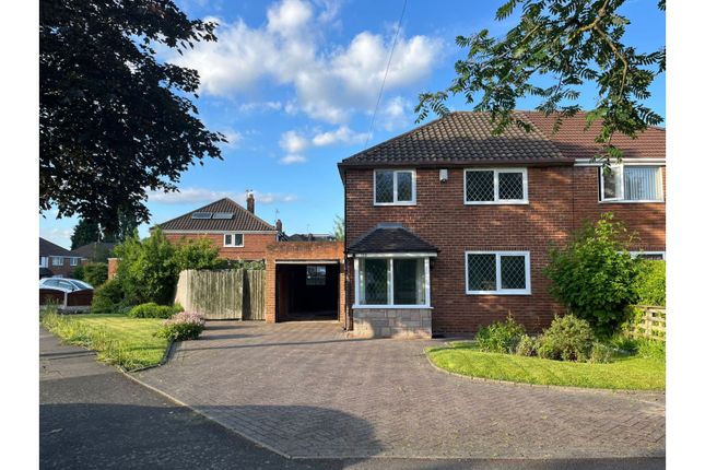 Thumbnail Semi-detached house to rent in Cherry Tree Avenue, Walsall