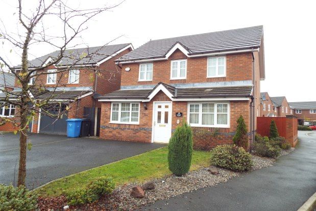 Thumbnail Detached house to rent in Larkspur Grove, Warrington