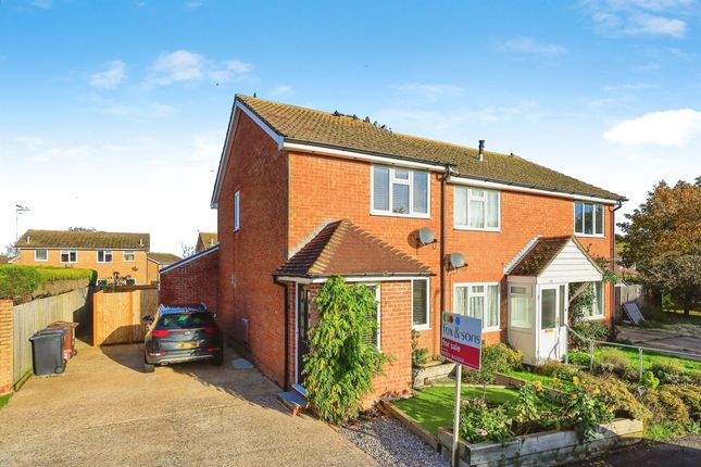 Thumbnail End terrace house for sale in Howlett Drive, Hailsham