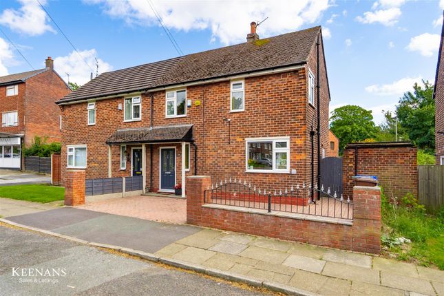 Thumbnail Semi-detached house for sale in Rufford Drive, Whitefield, Manchester